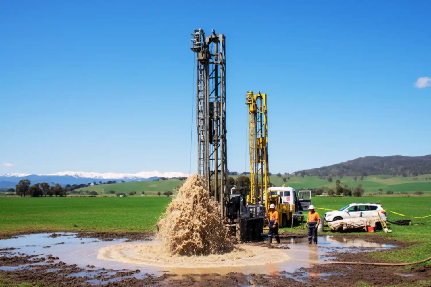 Borehole drilling photo 2